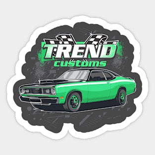 DODGE TREND A FEEL Sticker